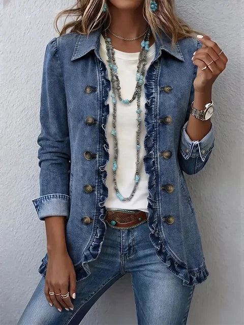 SIENNA™ - ELEGANT RUFFLED JACKET