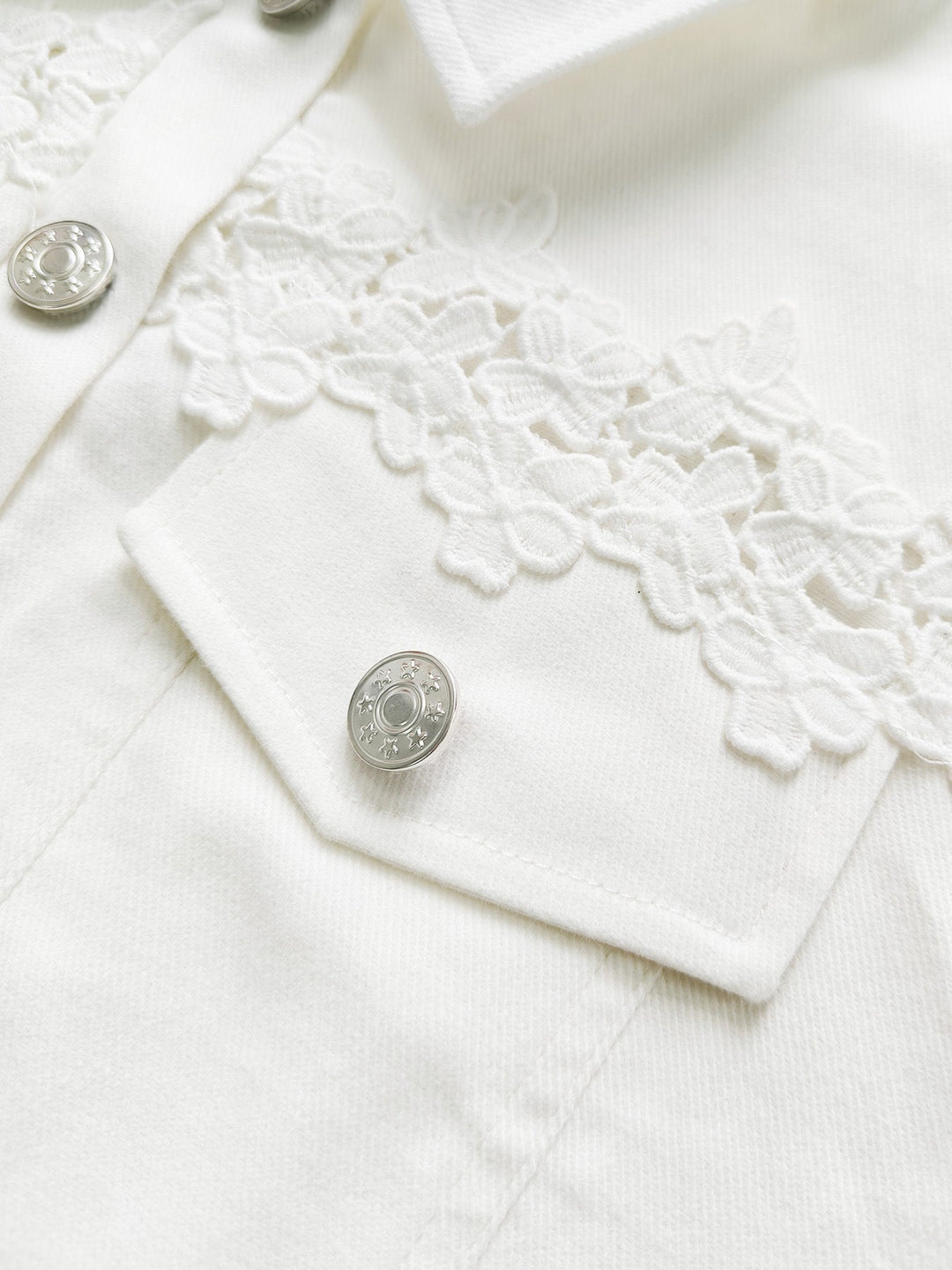 SUNNELACE™ - ELEGANT LACE-PANEL JACKET
