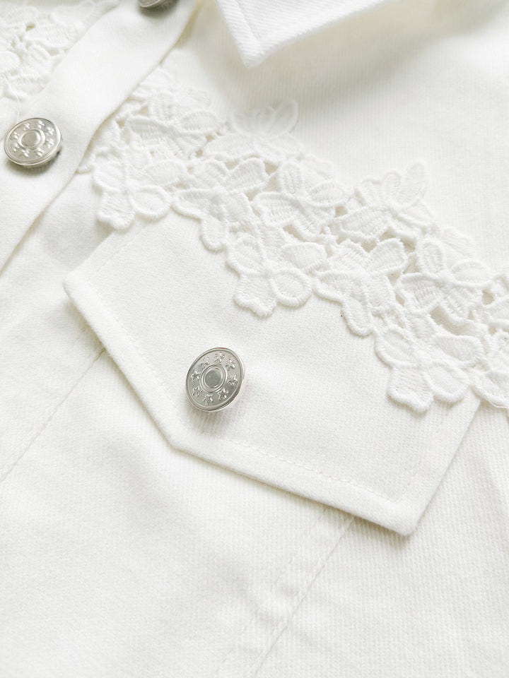 SUNNELACE™ - ELEGANT LACE-PANEL JACKET