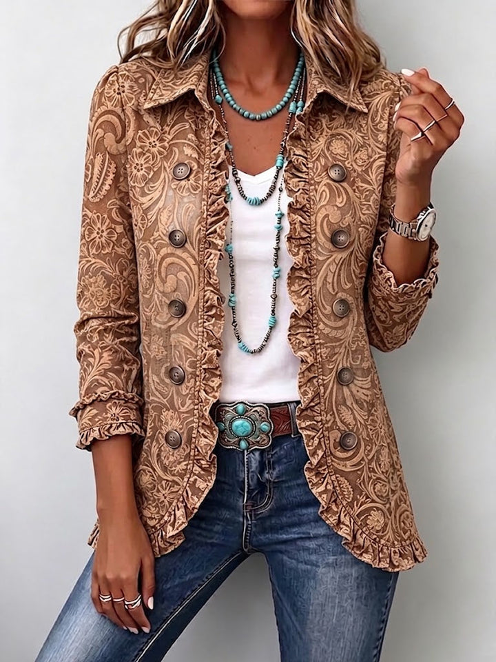 VYCLARA™ - VINTAGE BOHEMIAN FLORAL JACKET
