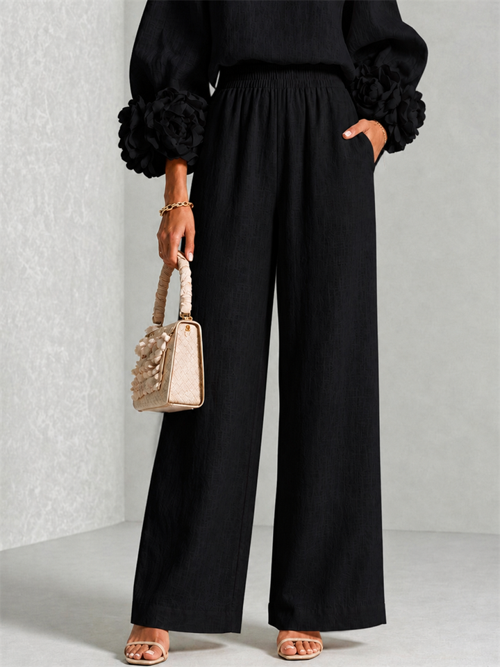 CARYS™ - FLORAL-CUFF TWO-PIECE SET