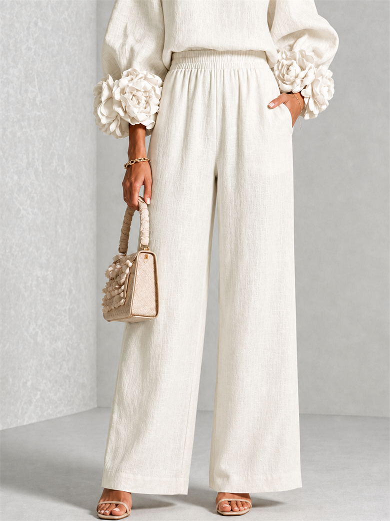 CARYS™ - FLORAL-CUFF TWO-PIECE SET