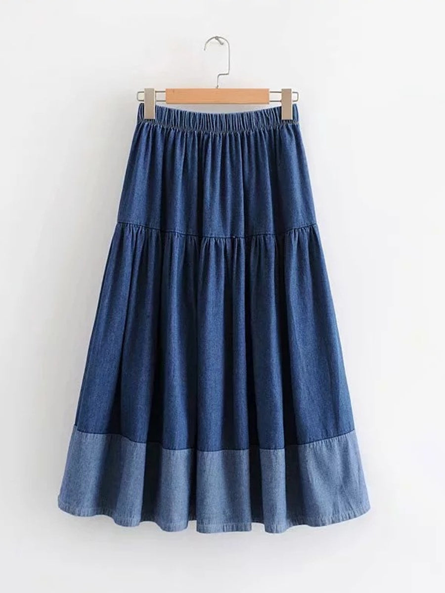 SARAH™ - EFFORTLESS DENIM SUMMER SKIRT
