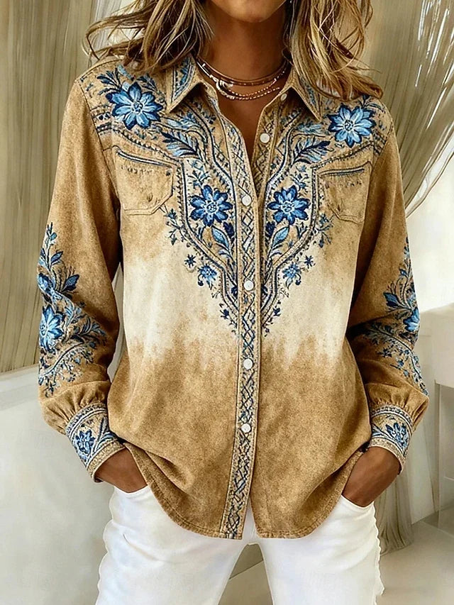 TUCSON™ - ELEGANT VINTAGE COMFORT BLOUSE