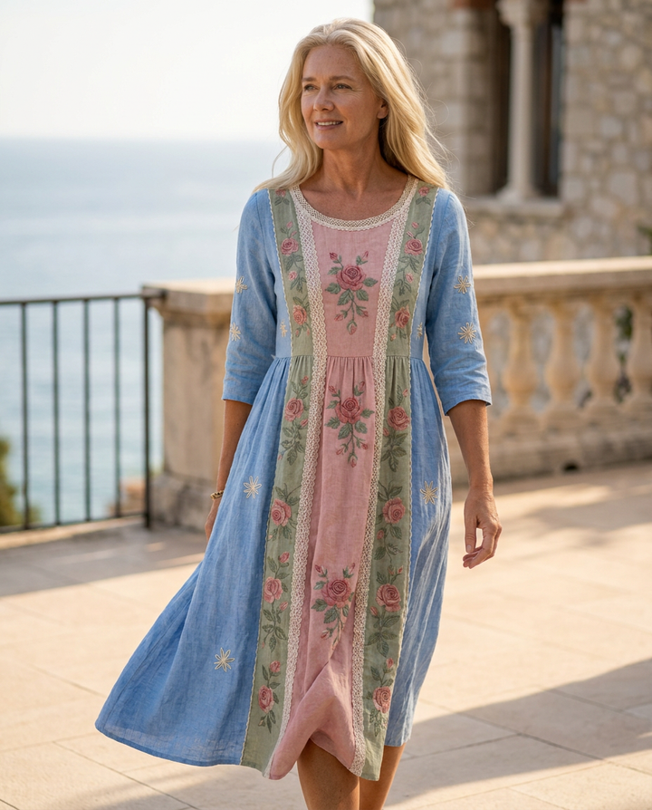 ROWENA™ - ELEGANT SUMMER MIDI DRESS