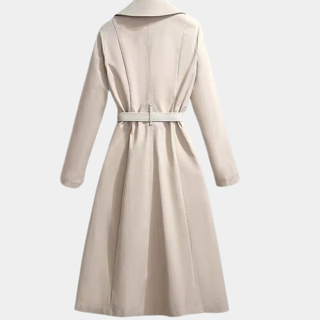 CLARICE™ - ELEGANT BELTED TRENCH COAT