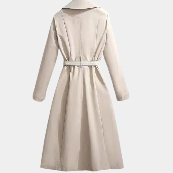CLARICE™ - ELEGANT BELTED TRENCH COAT