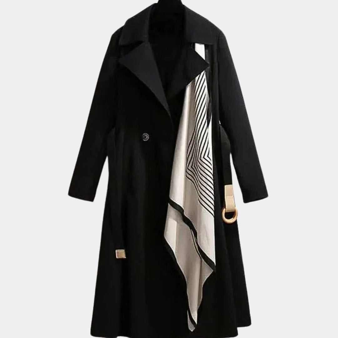 CLARICE™ - ELEGANT BELTED TRENCH COAT