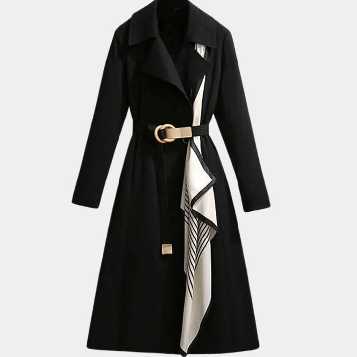 CLARICE™ - ELEGANT BELTED TRENCH COAT