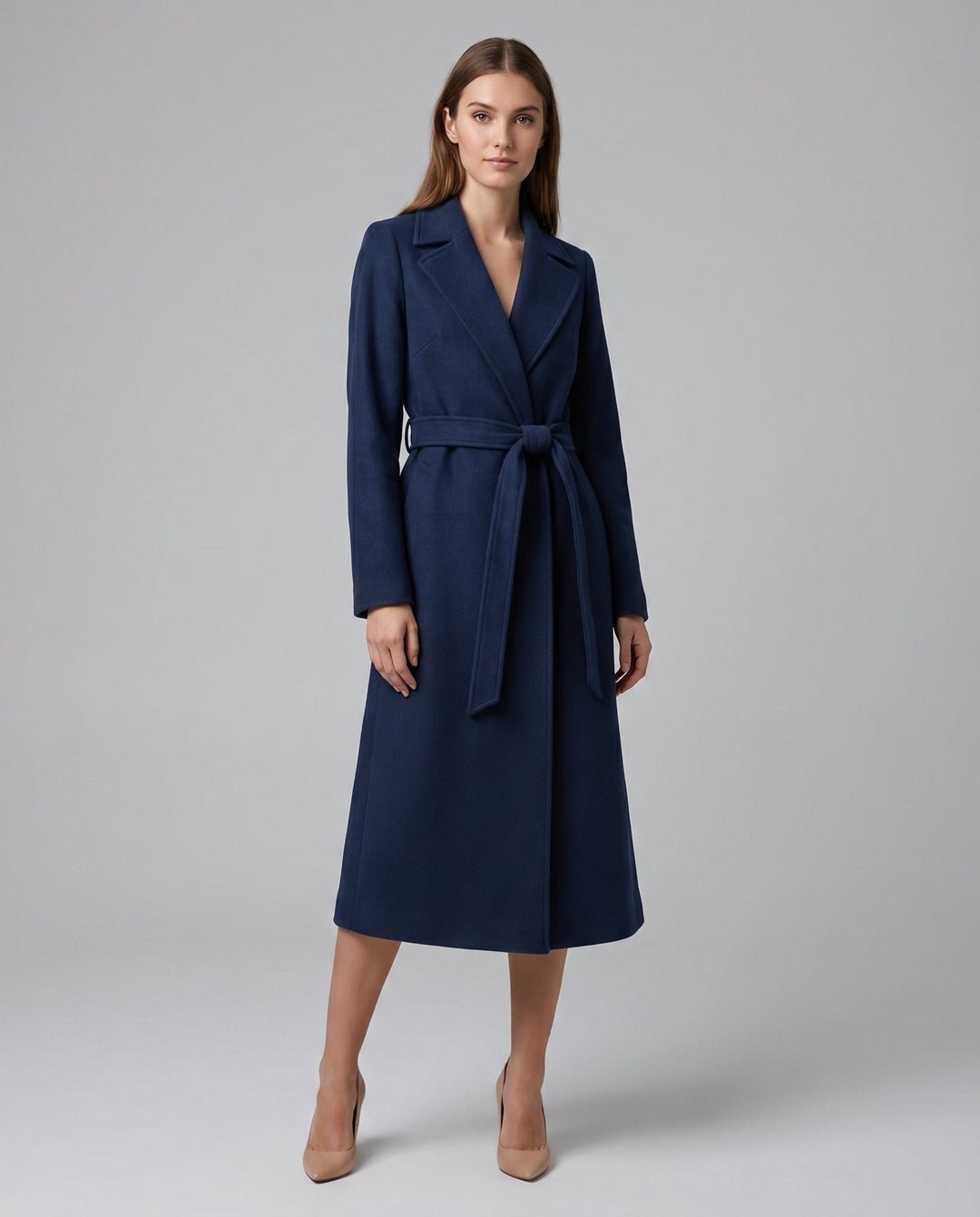 JOSIE™ - ELEGANT BELTED LONG COAT