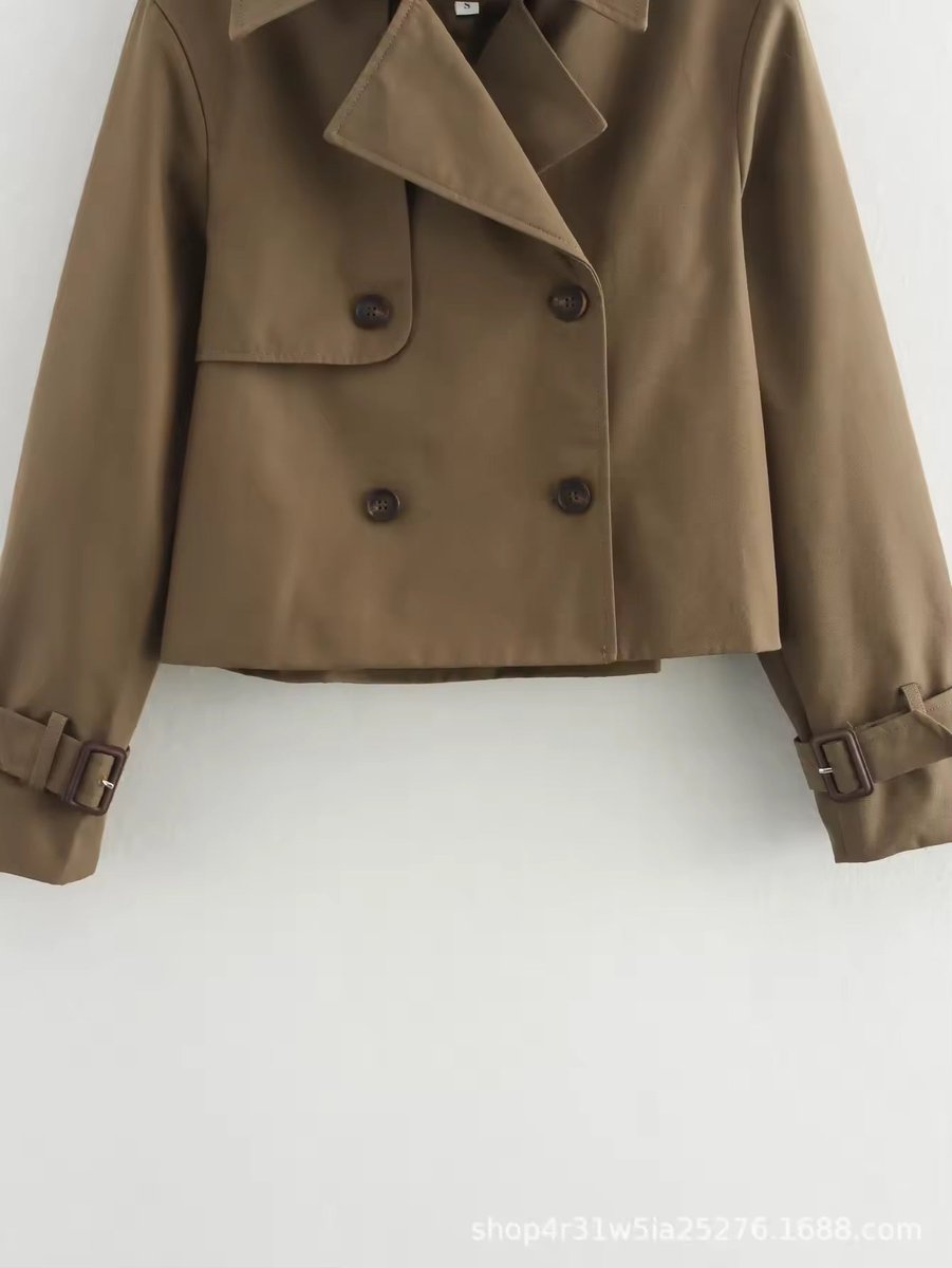 EUGENIA™ - ELEGANT DOUBLE-BREASTED TRENCH COAT