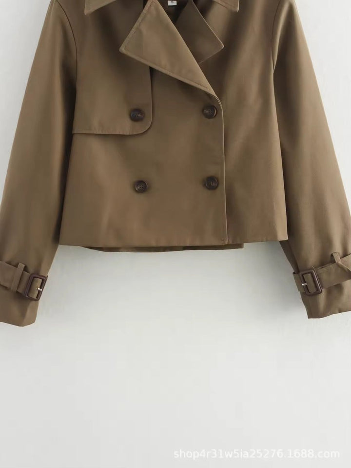 EUGENIA™ - ELEGANT DOUBLE-BREASTED TRENCH COAT