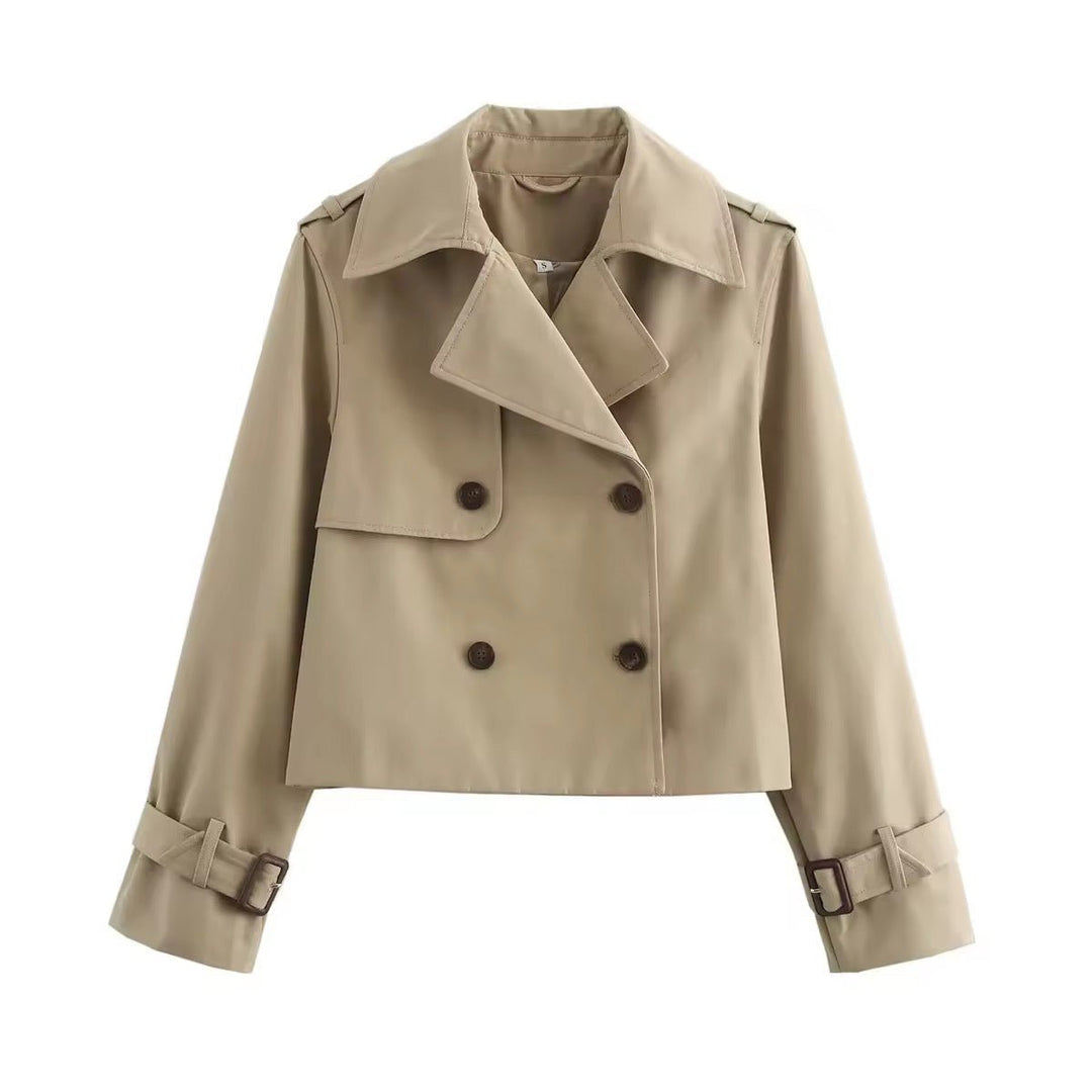 EUGENIA™ - ELEGANT DOUBLE-BREASTED TRENCH COAT