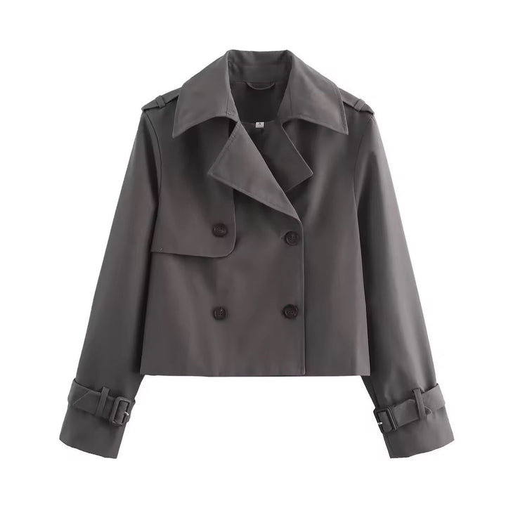 EUGENIA™ - ELEGANT DOUBLE-BREASTED TRENCH COAT