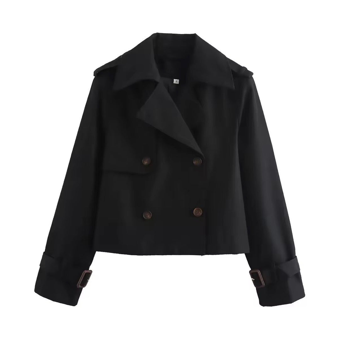 EUGENIA™ - ELEGANT DOUBLE-BREASTED TRENCH COAT