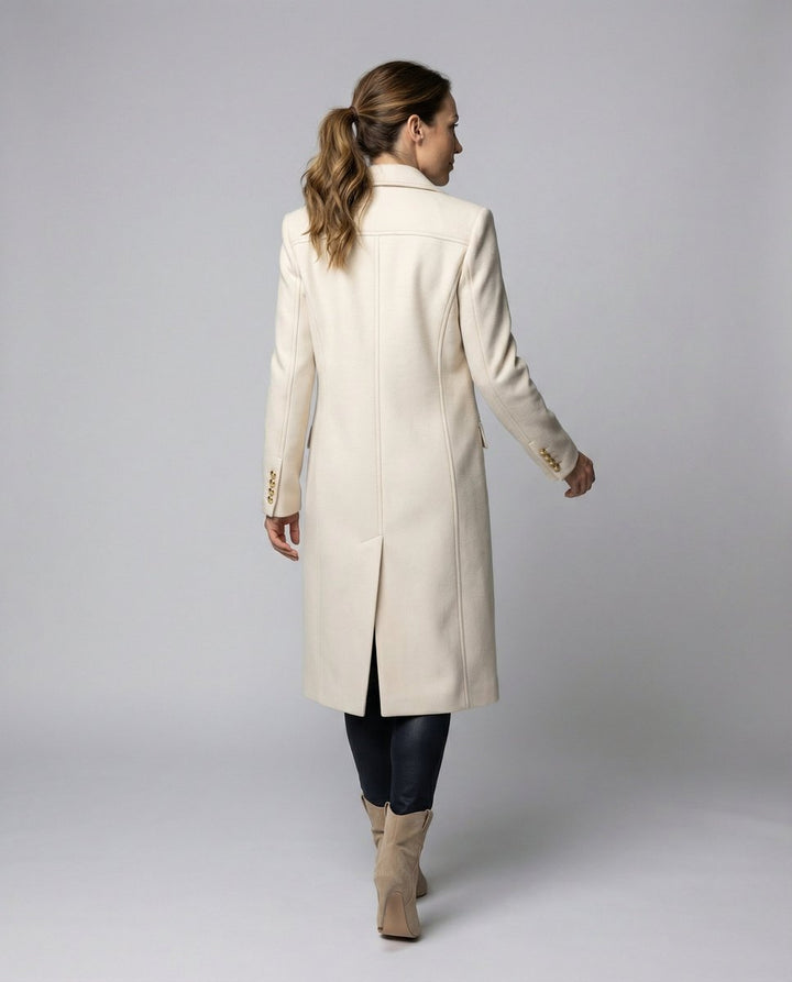 EMELINE™ - ELEGANT DOUBLE-BREASTED OVERCOAT