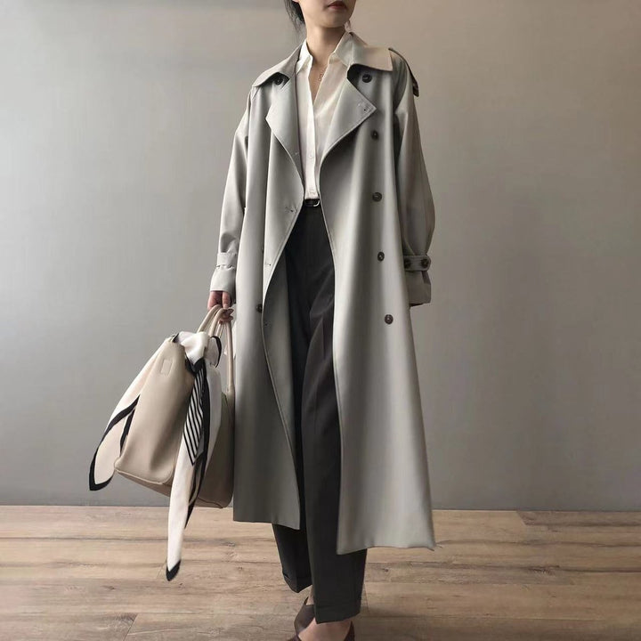 KATHERINE™ - ELEGANT BELTED TRENCH COAT