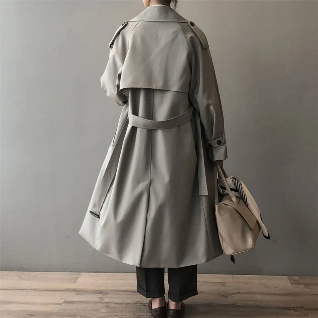 KATHERINE™ - ELEGANT BELTED TRENCH COAT