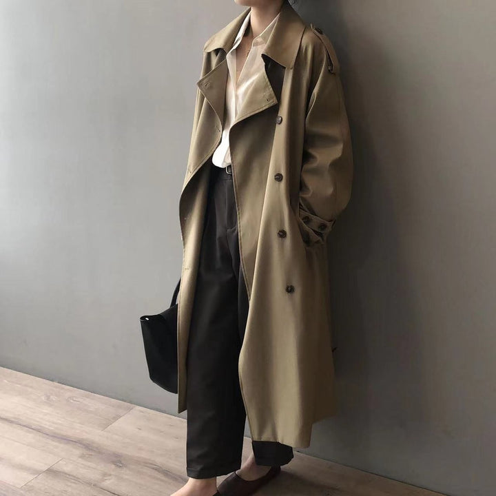 KATHERINE™ - ELEGANT BELTED TRENCH COAT