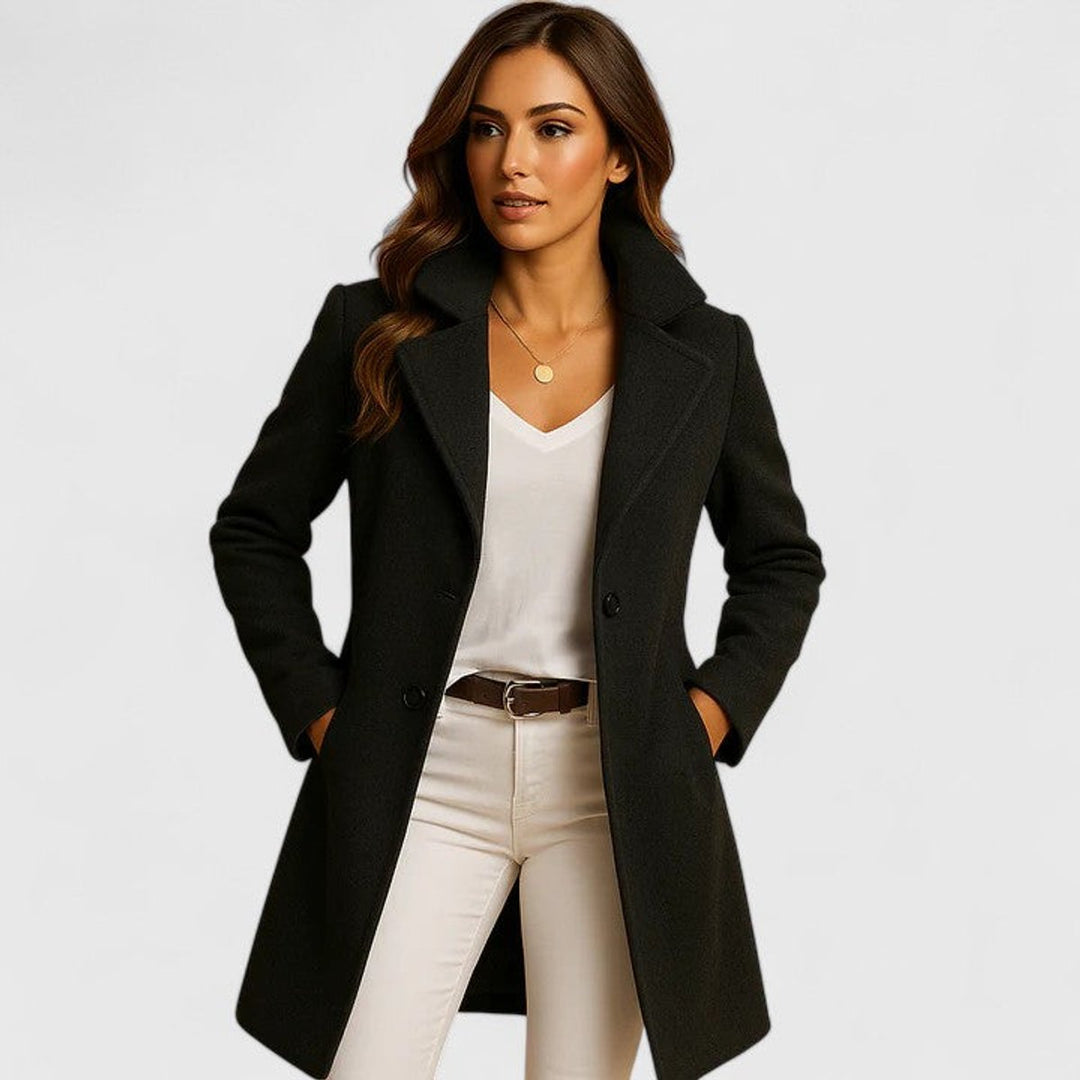 BLANCHE™ - ELEGANT TAILORED LONG COAT