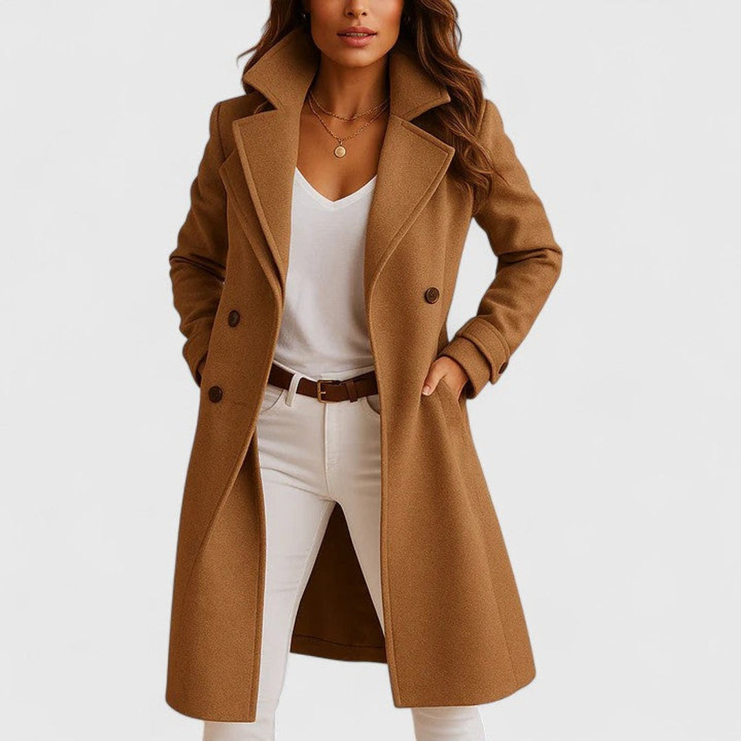 BLANCHE™ - ELEGANT TAILORED LONG COAT