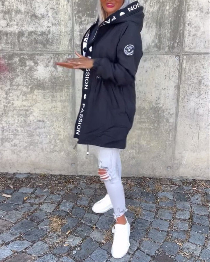 CAMILA™ - HOODED MIDI PARKA JACKET