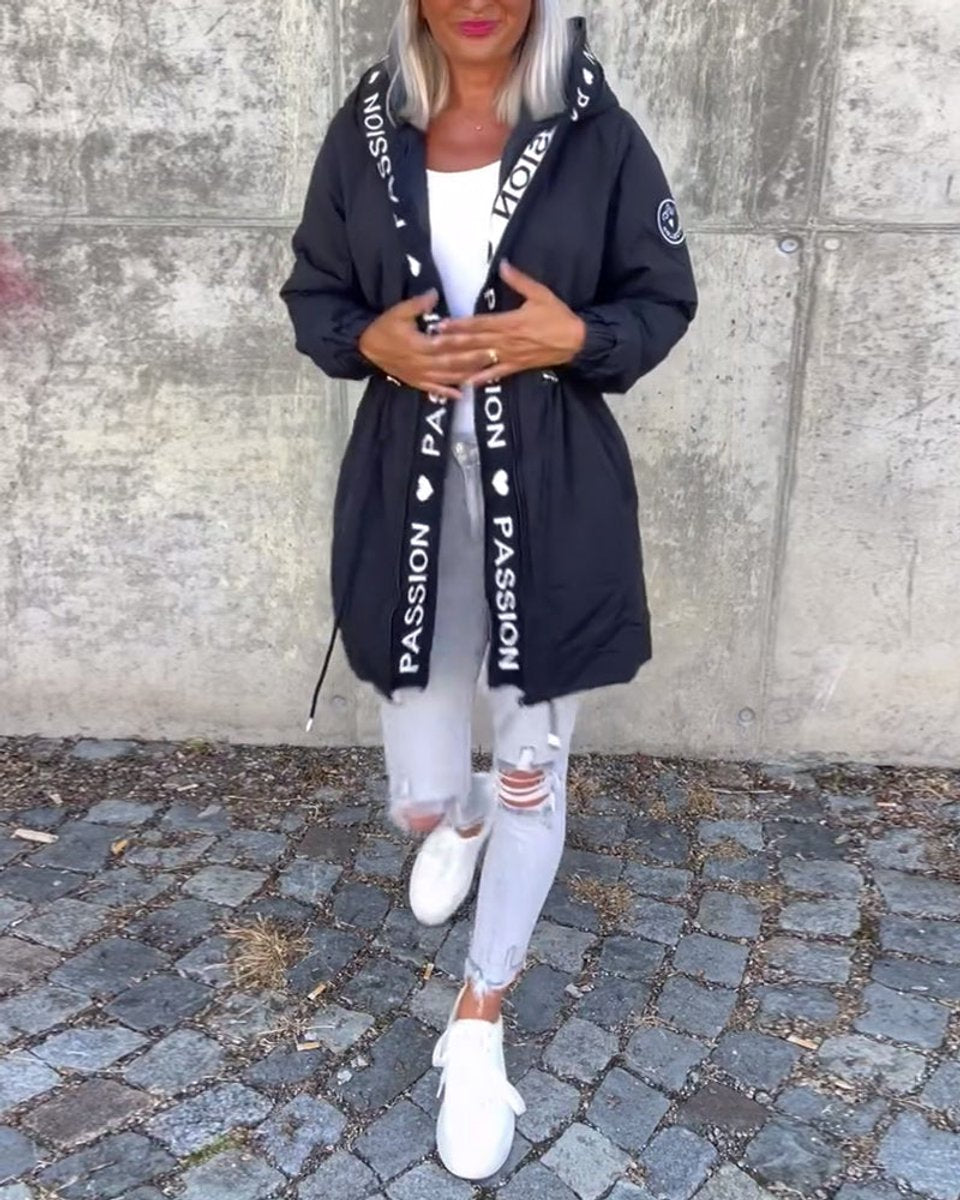 CAMILA™ - HOODED MIDI PARKA JACKET