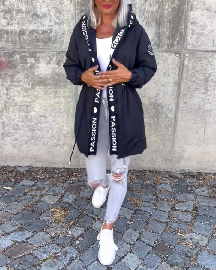 CAMILA™ - HOODED MIDI PARKA JACKET