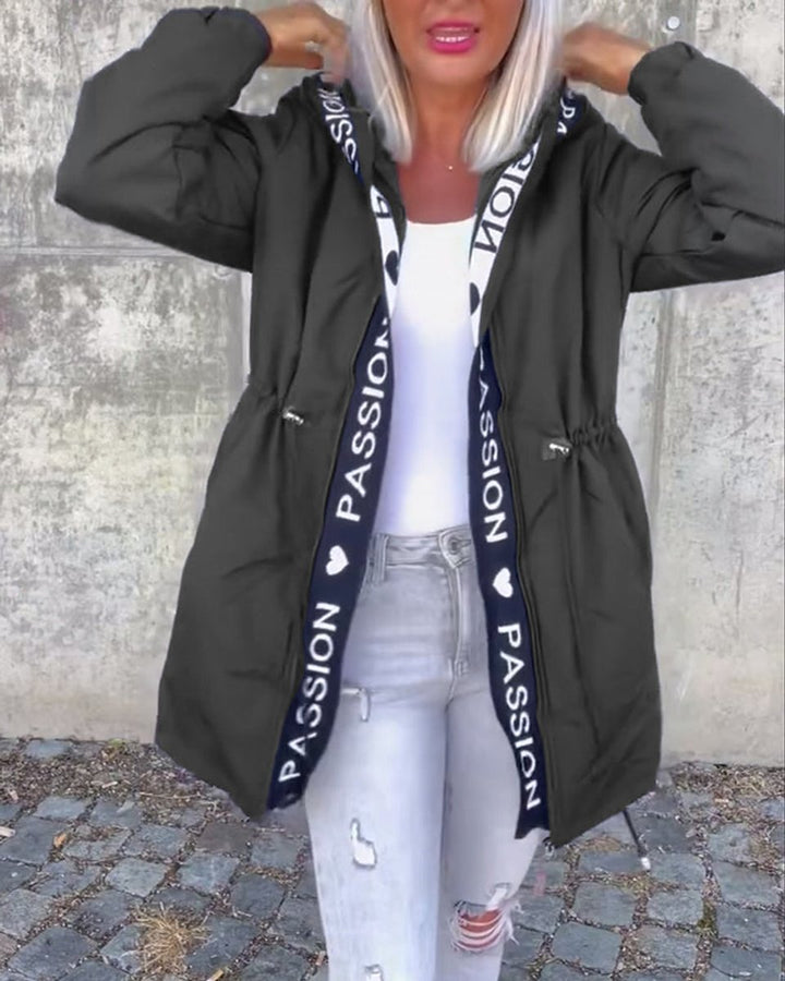 CAMILA™ - HOODED MIDI PARKA JACKET