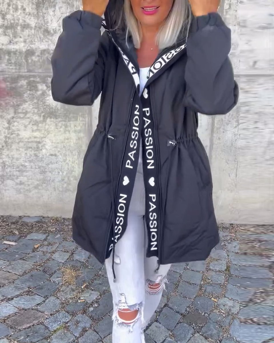 CAMILA™ - HOODED MIDI PARKA JACKET