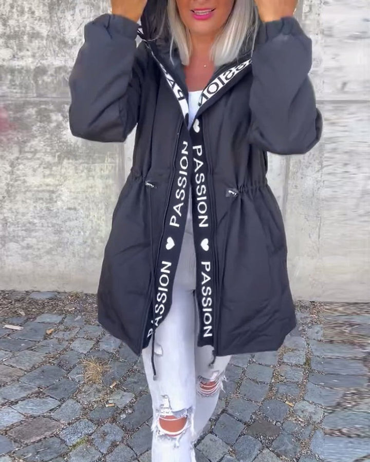 CAMILA™ - HOODED MIDI PARKA JACKET