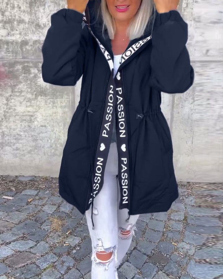 CAMILA™ - HOODED MIDI PARKA JACKET