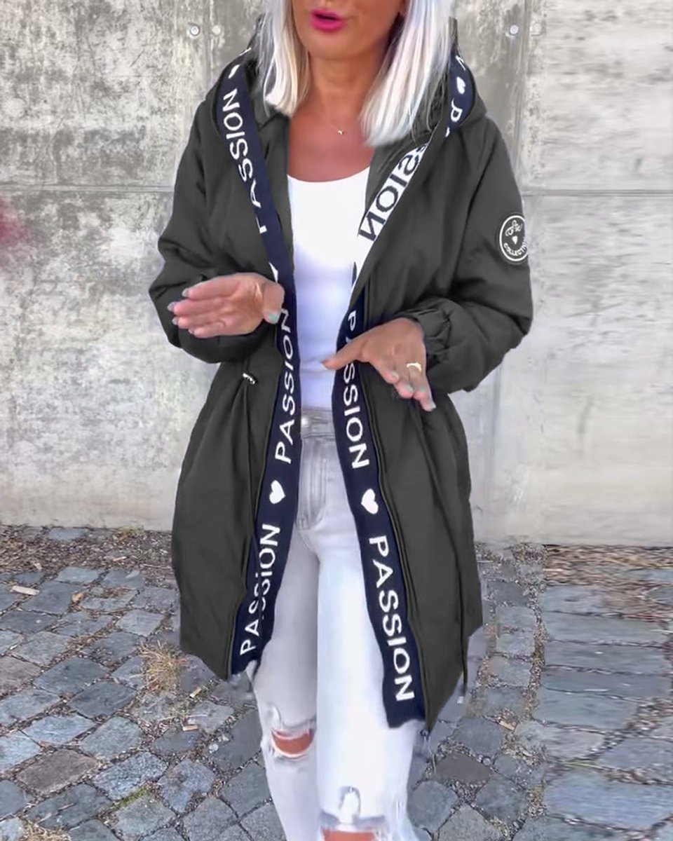 CAMILA™ - HOODED MIDI PARKA JACKET