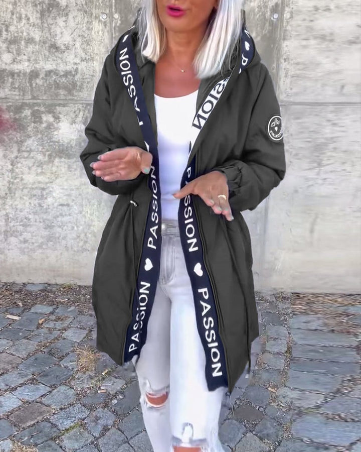 CAMILA™ - HOODED MIDI PARKA JACKET