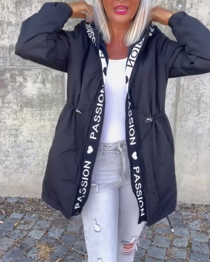 CAMILA™ - HOODED MIDI PARKA JACKET