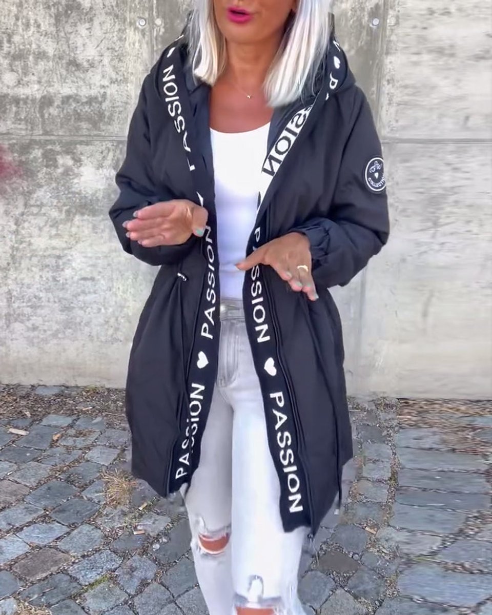 CAMILA™ - HOODED MIDI PARKA JACKET