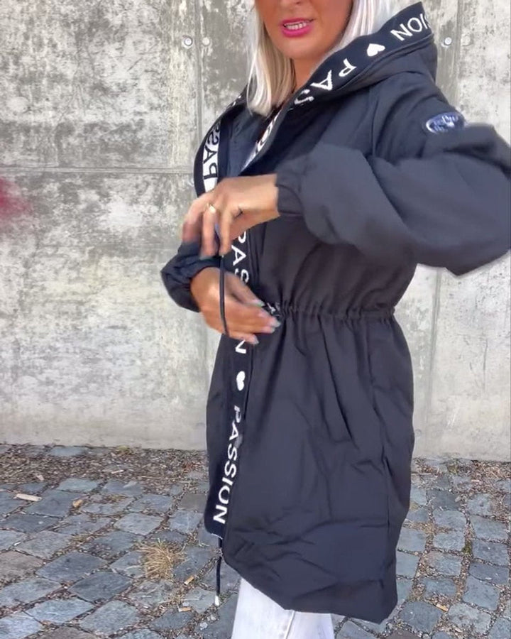 CAMILA™ - HOODED MIDI PARKA JACKET
