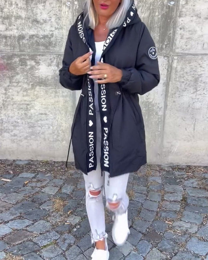 CAMILA™ - HOODED MIDI PARKA JACKET