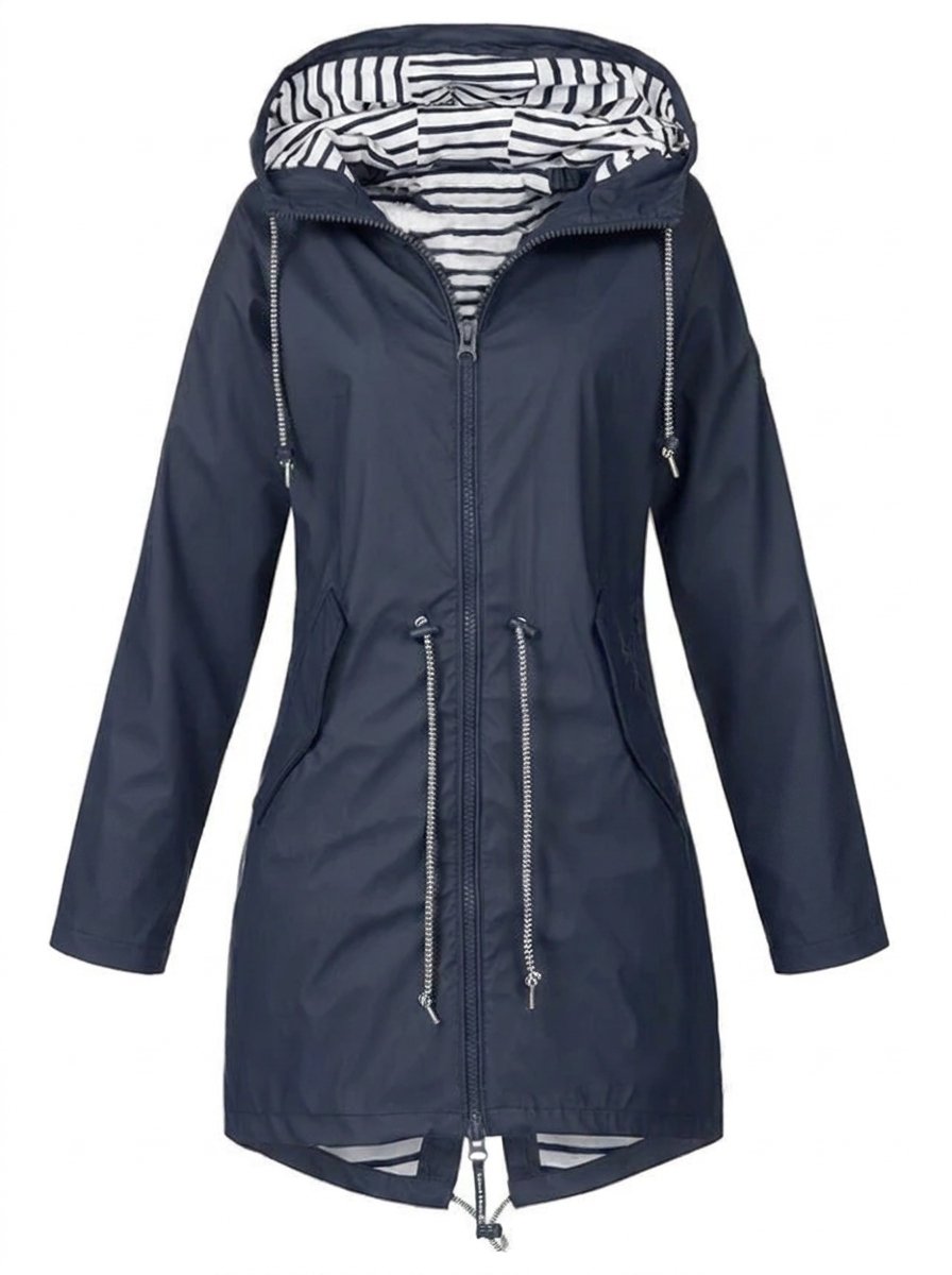 MARGARET™ - ELEGANT HOODED RAIN COAT