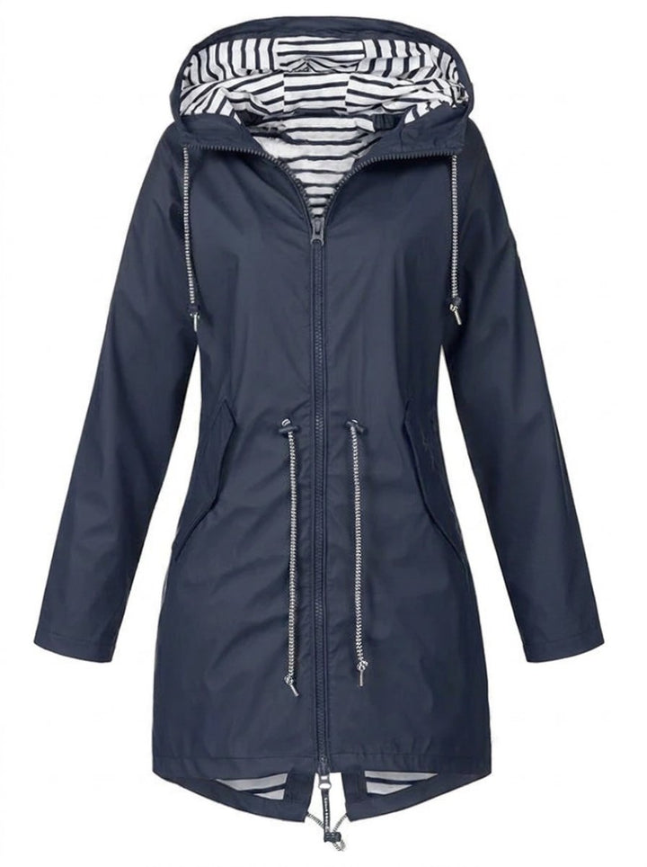 MARGARET™ - ELEGANT HOODED RAIN COAT