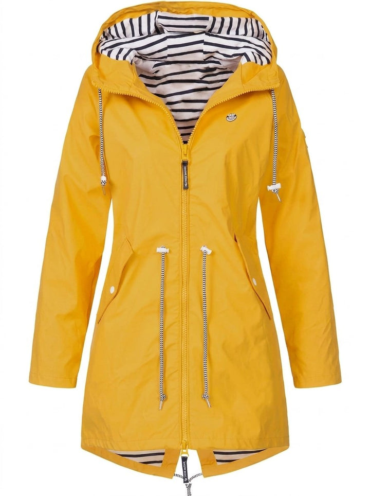 MARGARET™ - ELEGANT HOODED RAIN COAT