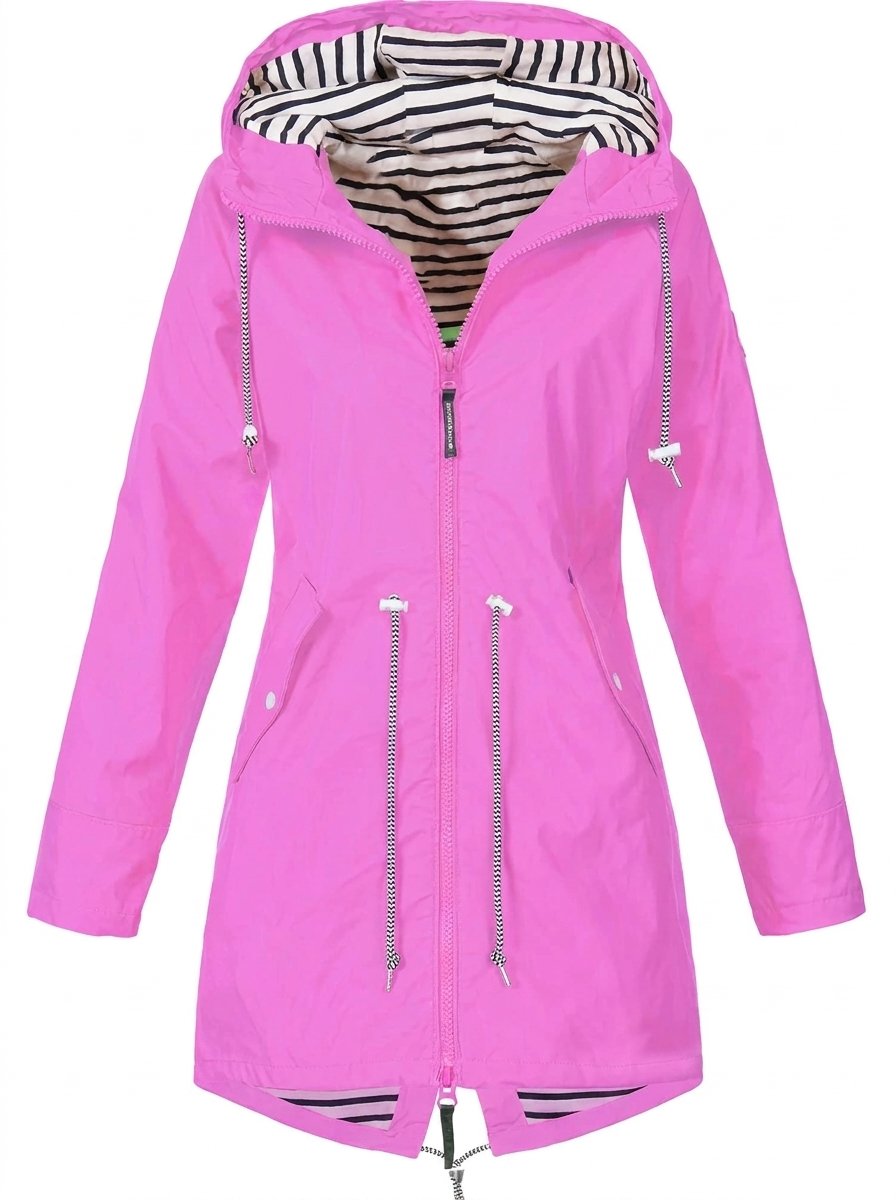 MARGARET™ - ELEGANT HOODED RAIN COAT