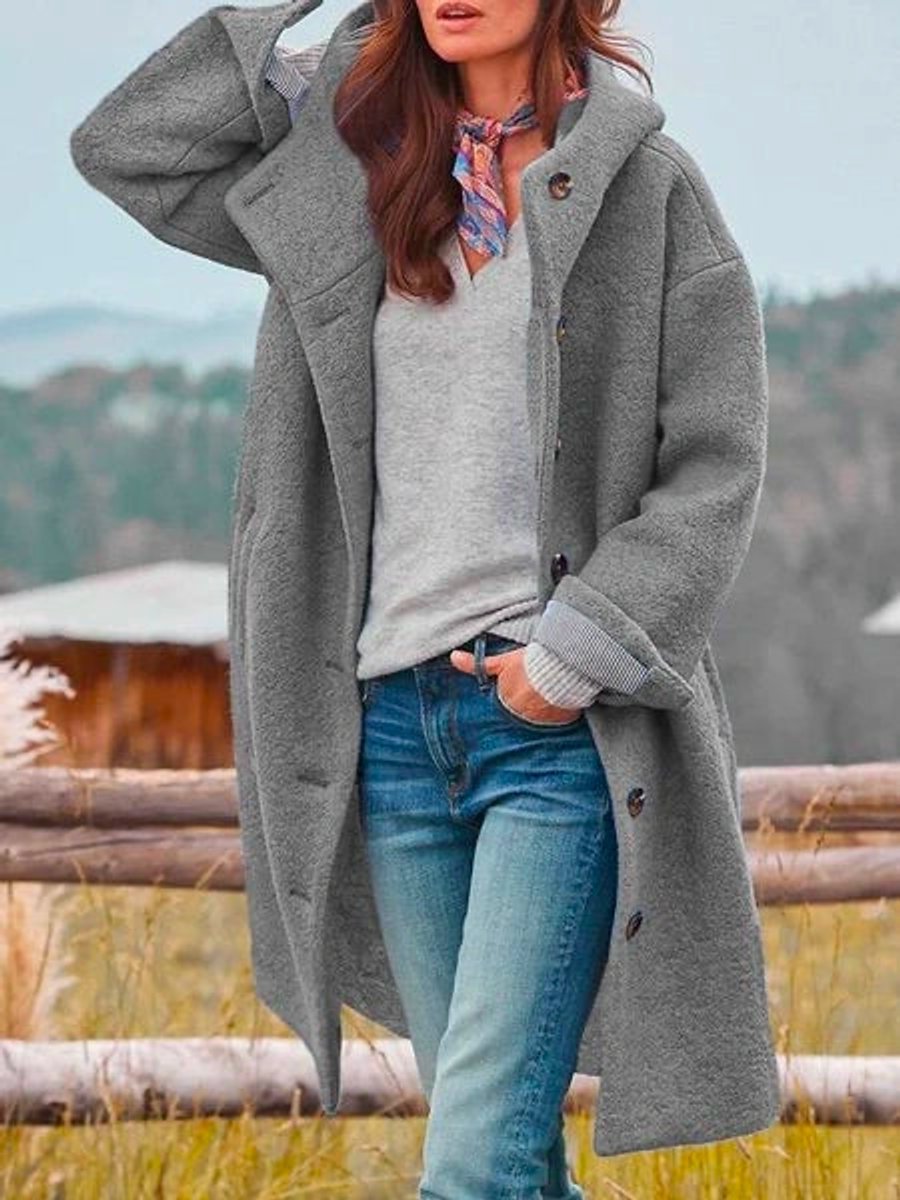 ELEANOR™ - ELEGANT COZY FLEECE COAT