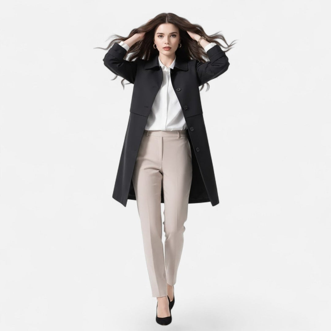 MARGERY™ - ELEGANT TAILORED MIDI COAT