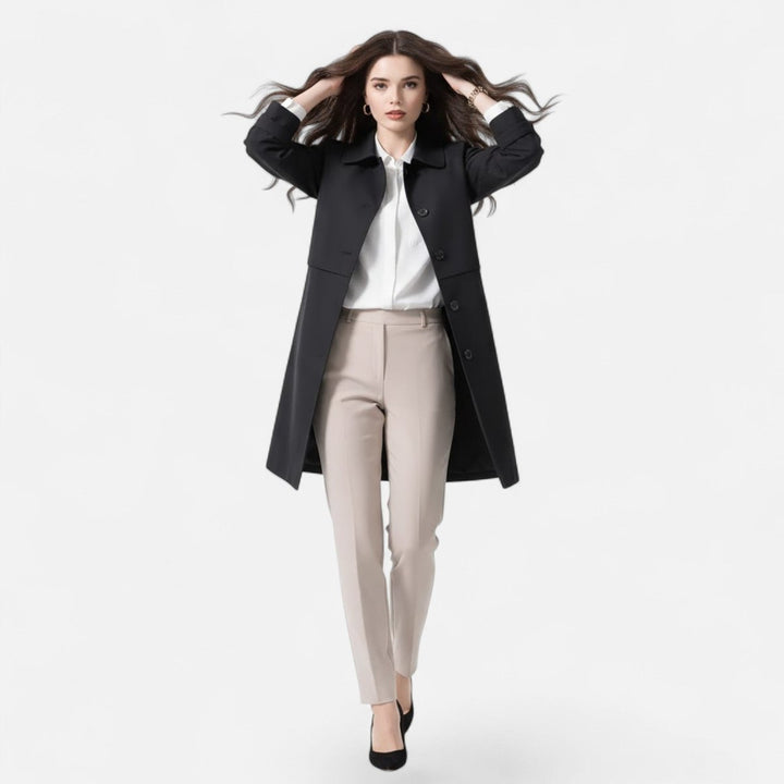 MARGERY™ - ELEGANT TAILORED MIDI COAT