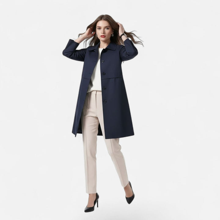 MARGERY™ - ELEGANT TAILORED MIDI COAT