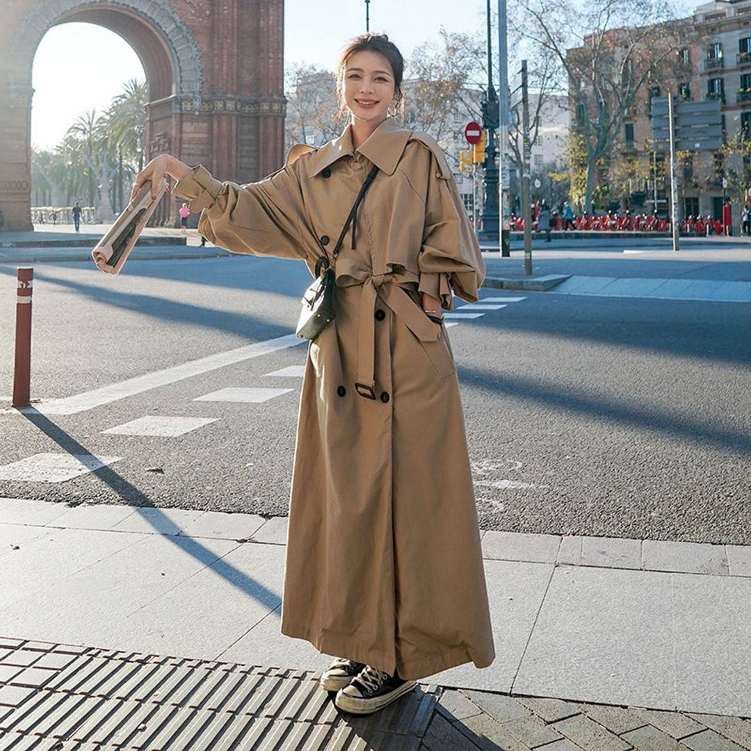 LENA™ - ELEGANT DOUBLE-BREASTED TRENCH COAT