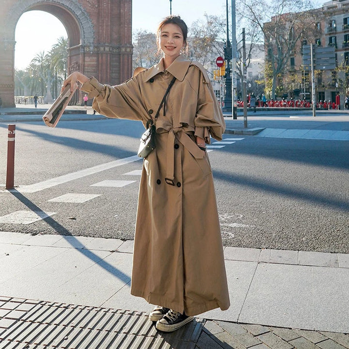 LENA™ - ELEGANT DOUBLE-BREASTED TRENCH COAT
