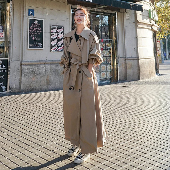 LENA™ - ELEGANT DOUBLE-BREASTED TRENCH COAT