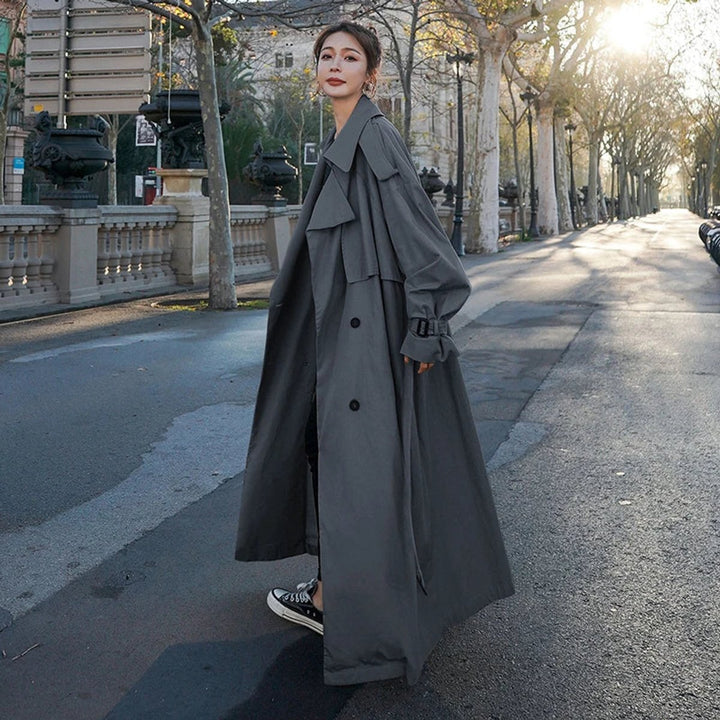 LENA™ - ELEGANT DOUBLE-BREASTED TRENCH COAT